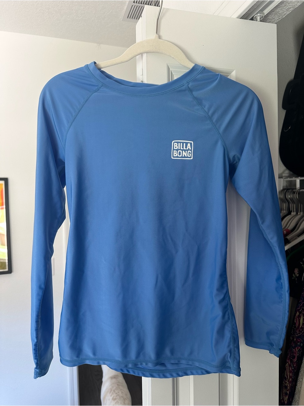 Billabong Blue Long Sleeve Rashguard